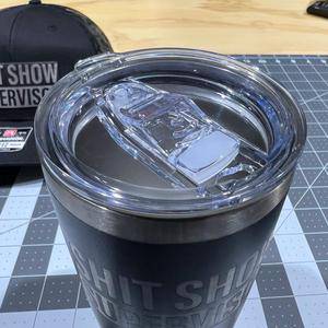 Hat + Beanie + 20 oz Tumbler Bundle - Shit Show Supervisor Design on all 3 Items - F5 Custom Designs