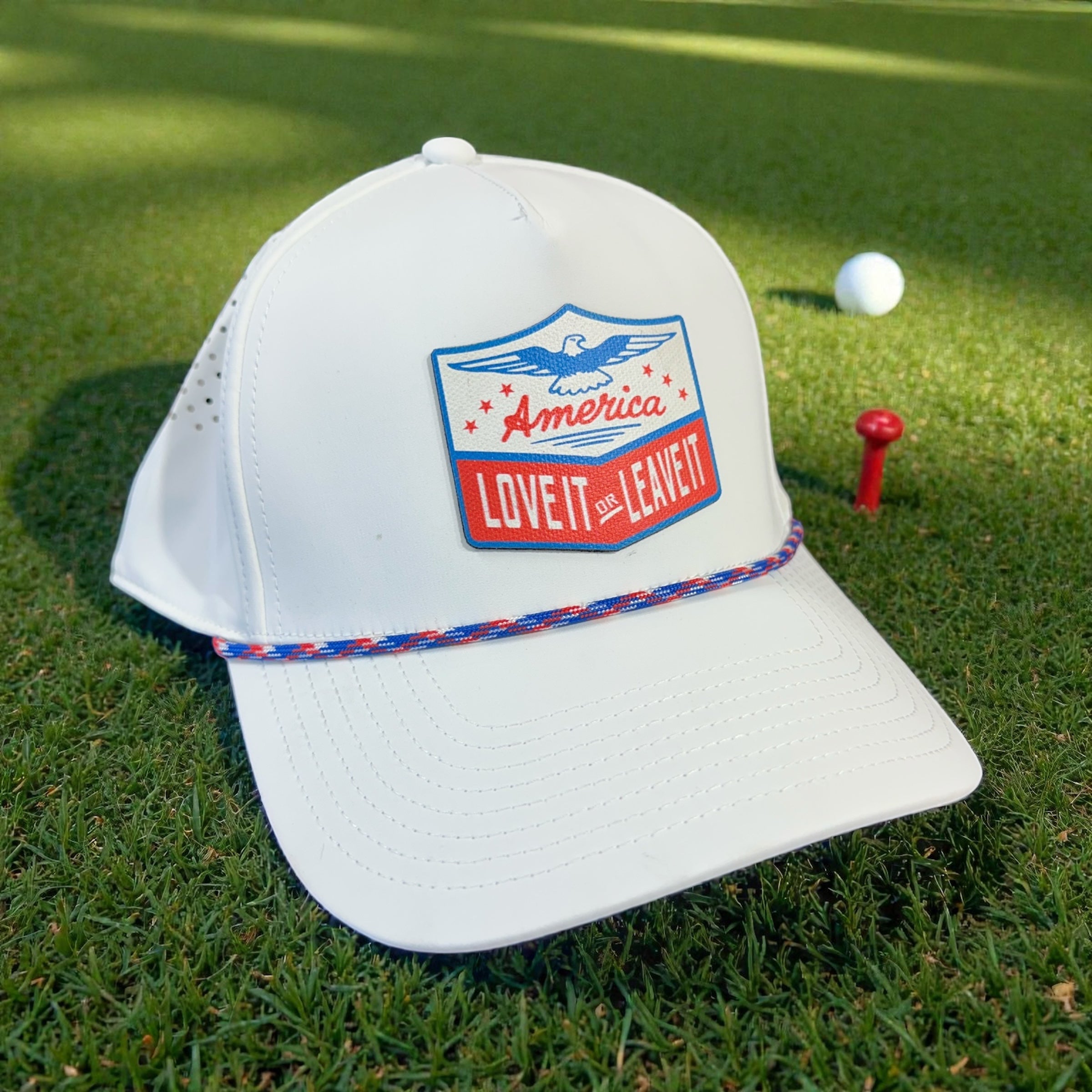 Branded Bills Patriotic Patch Hat with Custom Patch