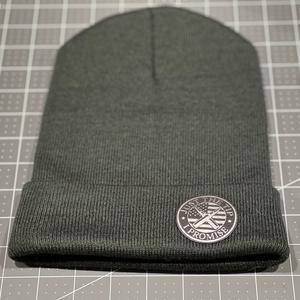 Custom Beanie with Leatherette Patch 100% Acrylic Beanie - F5 Custom Designs
