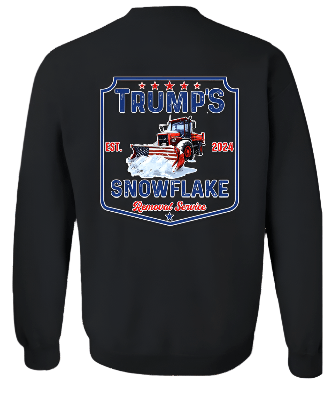 Trump Snowflake Removal Service 2024 VINTAGE Sweatshirt Funny Unisex - F5 Custom Designs