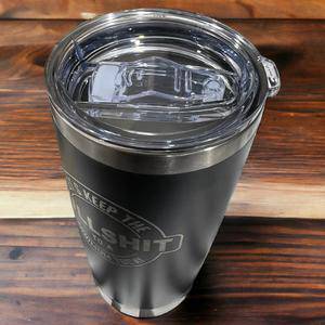 BS 20oz Stainless Tumbler Drinkware Flasks Beverage Engraved Coffee Steel Mug Bottles Portable Water Bottles Bottled - F5 Custom Designs