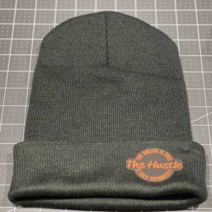 Custom Beanie with Leatherette Patch 100% Acrylic Beanie - F5 Custom Designs