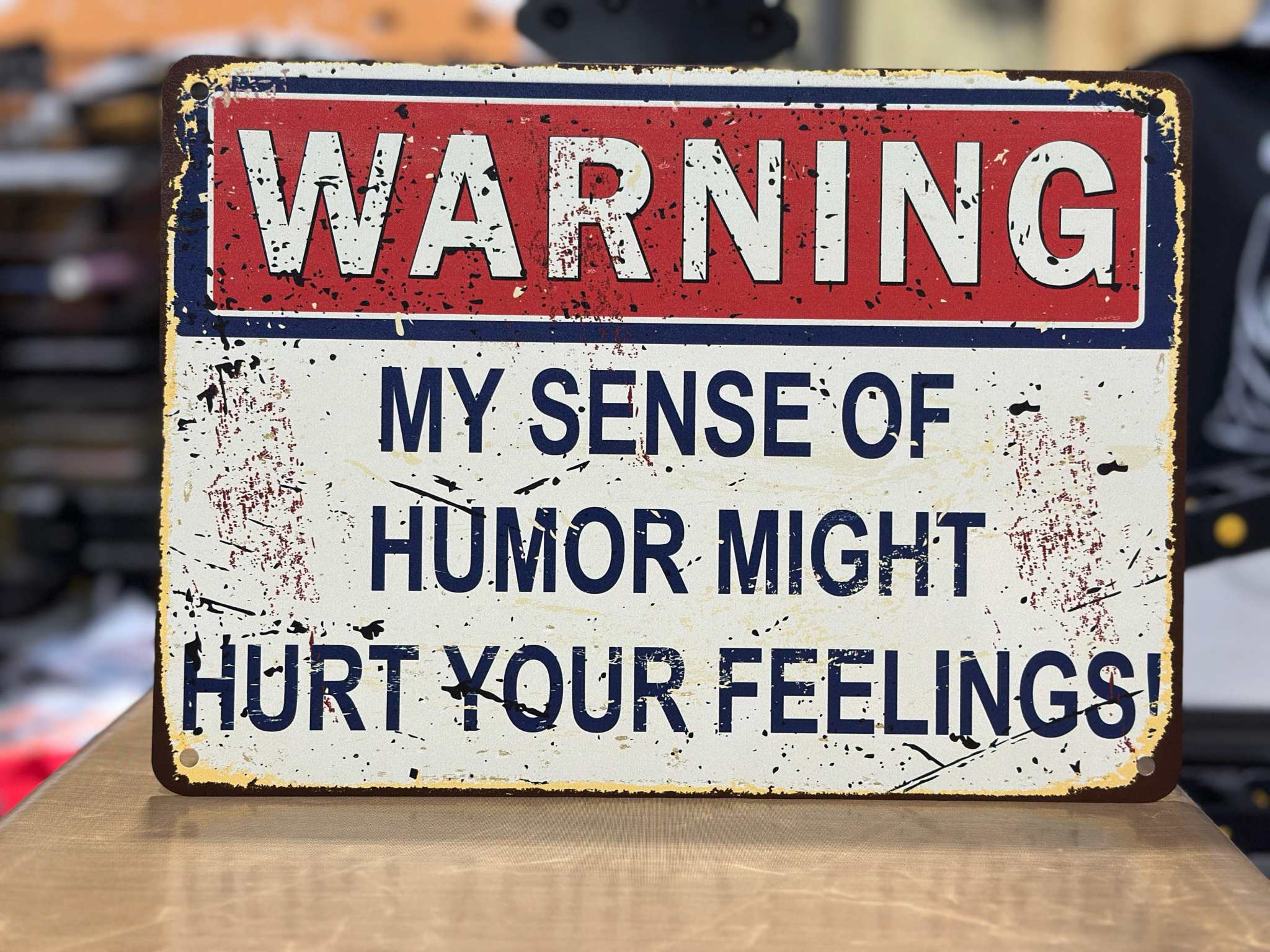 Funny Political Sign Vintage Aluminum UV Printed Sign Premium Quality Decor Man cave Decor Funny Signs Yard Art - F5 Custom Designs