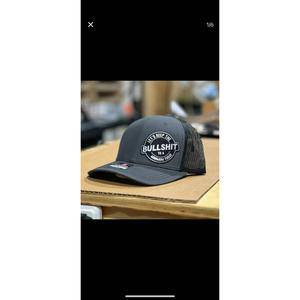 BS Patch Hat with Premium Leatherette on a Richardson 112 SnapBack Custom Patch Hat - F5 Custom Designs