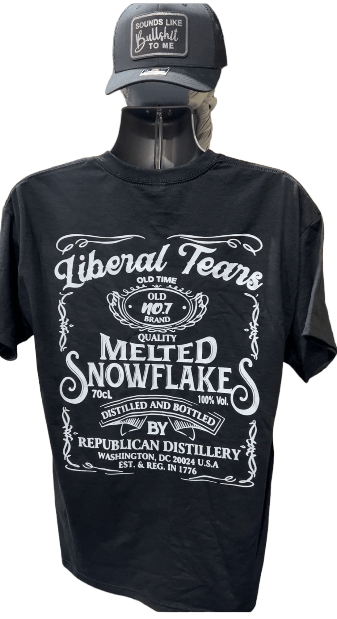 Liberal Tears Melted Snowflakes T-Shirt DryBlend Moisture Wicking High Quality TShirt Funny Shirt AdultTShirt - F5 Custom Designs