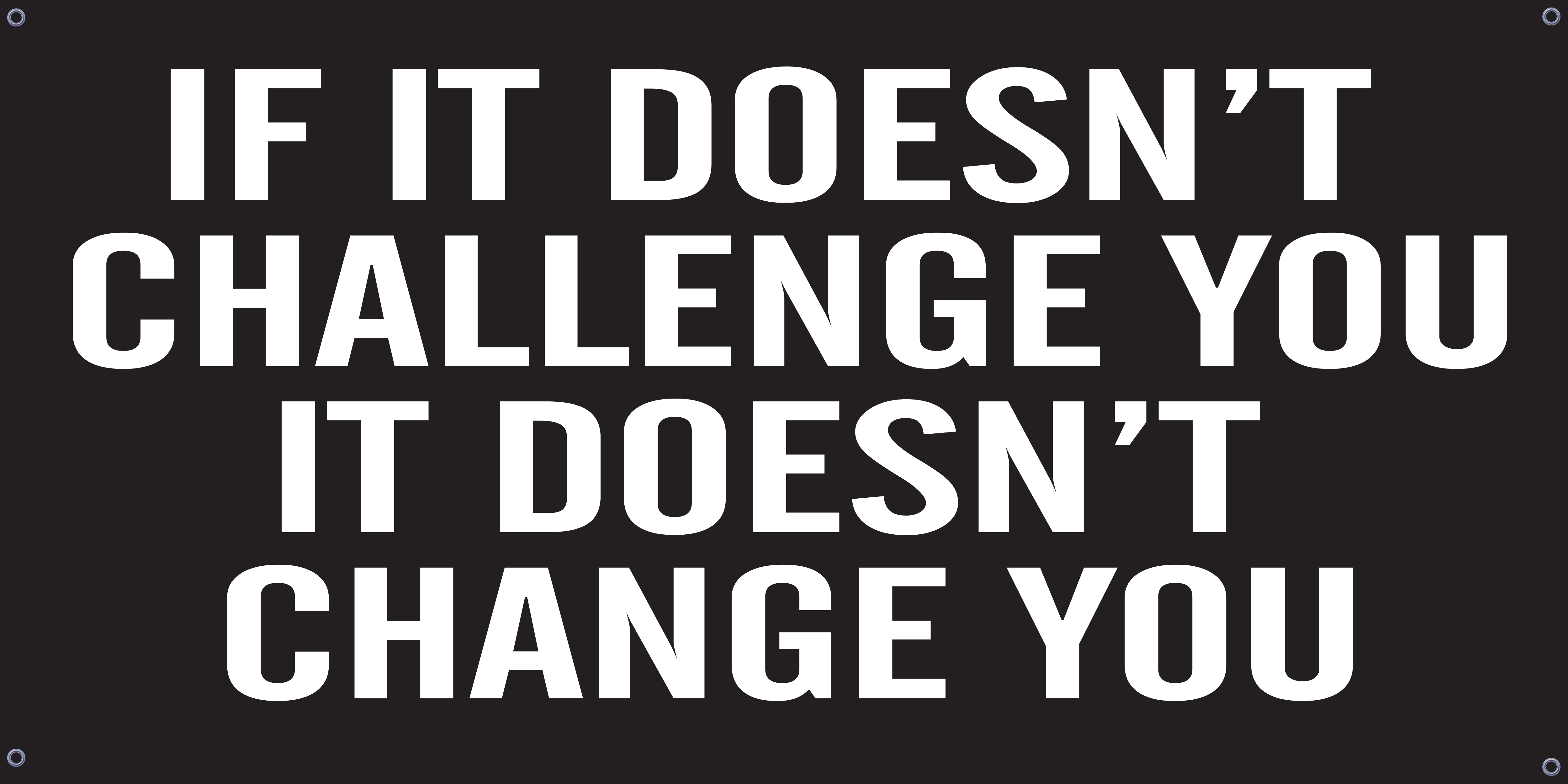 Motivational custom indoor and outdoor banners with vibrant colors and high-resolution printing