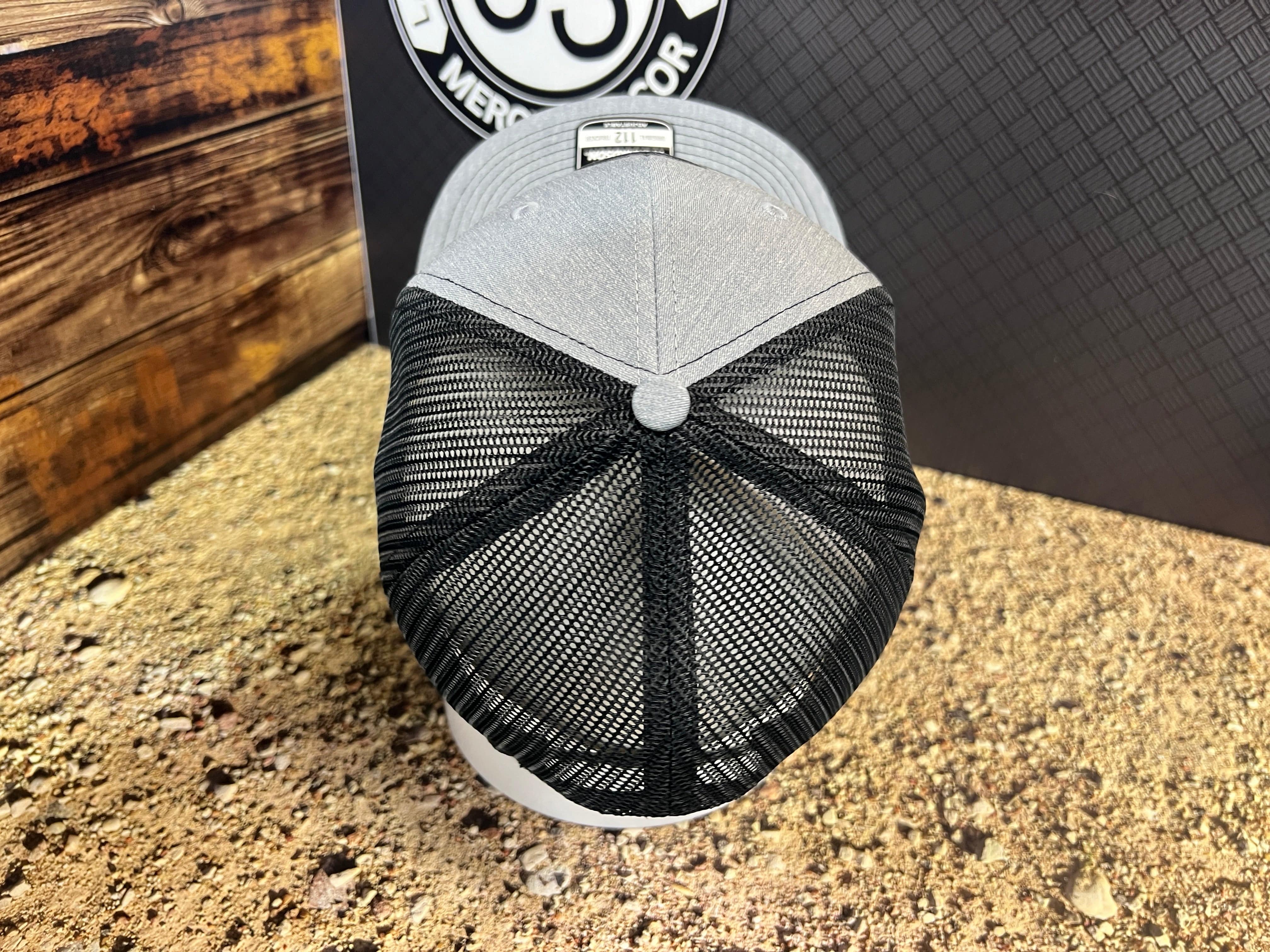 Let’s Go Brandon Hat Design on a Richardson 112 Trucker Hat Custom Hats for Americans - F5 Custom Designs