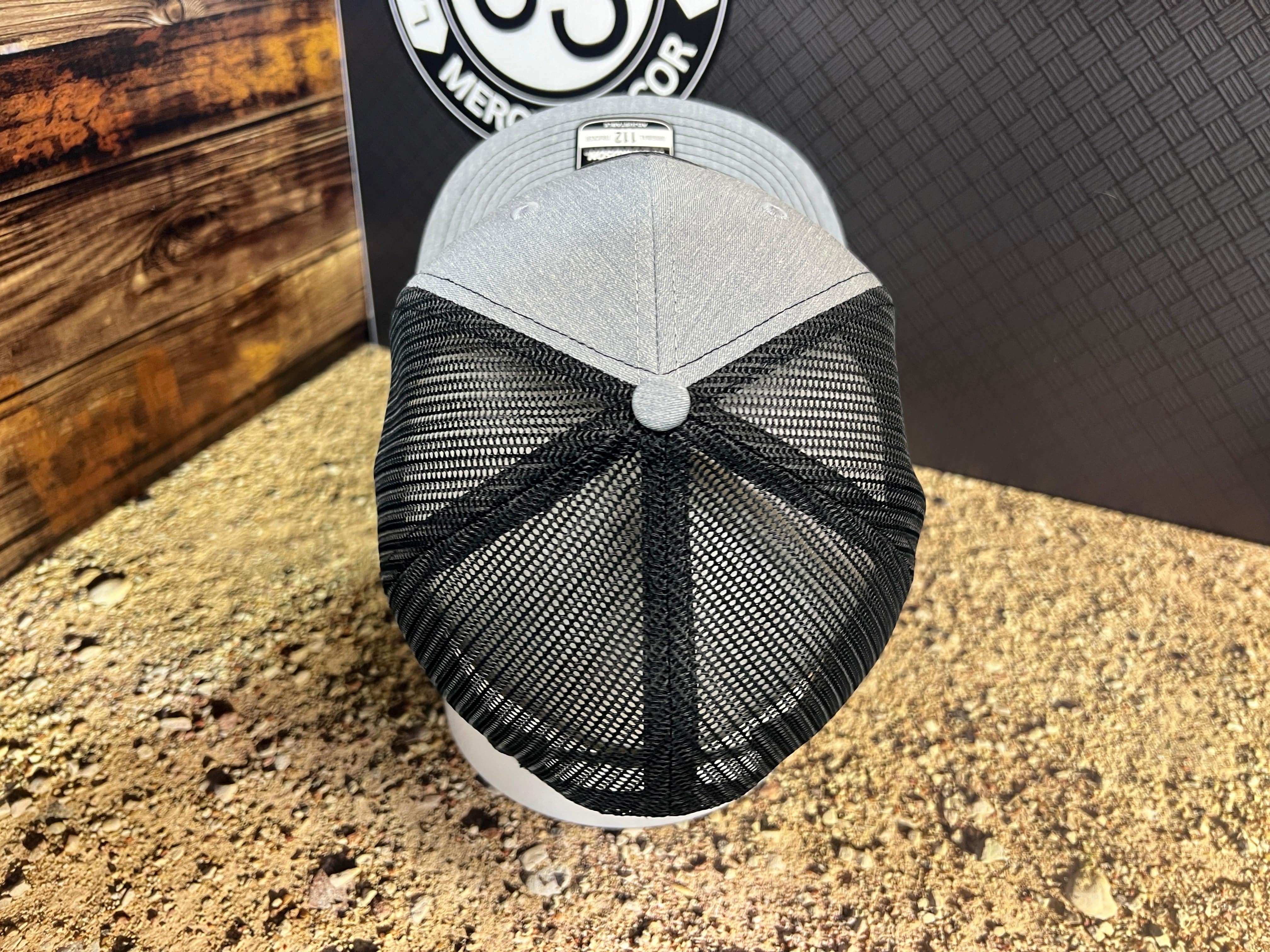 Let’s Go Brandon Hat Design on a Richardson 112 Trucker Hat Custom Hats for Americans - F5 Custom Designs