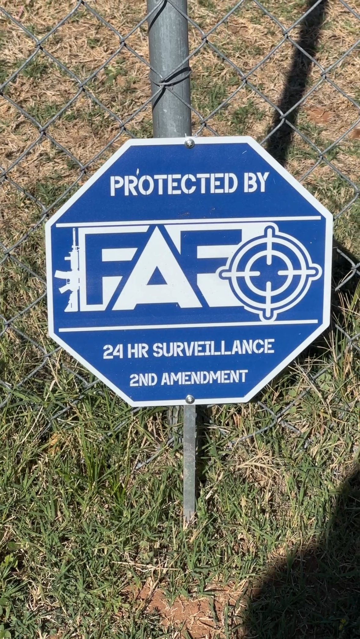 FAFO Yard Sign