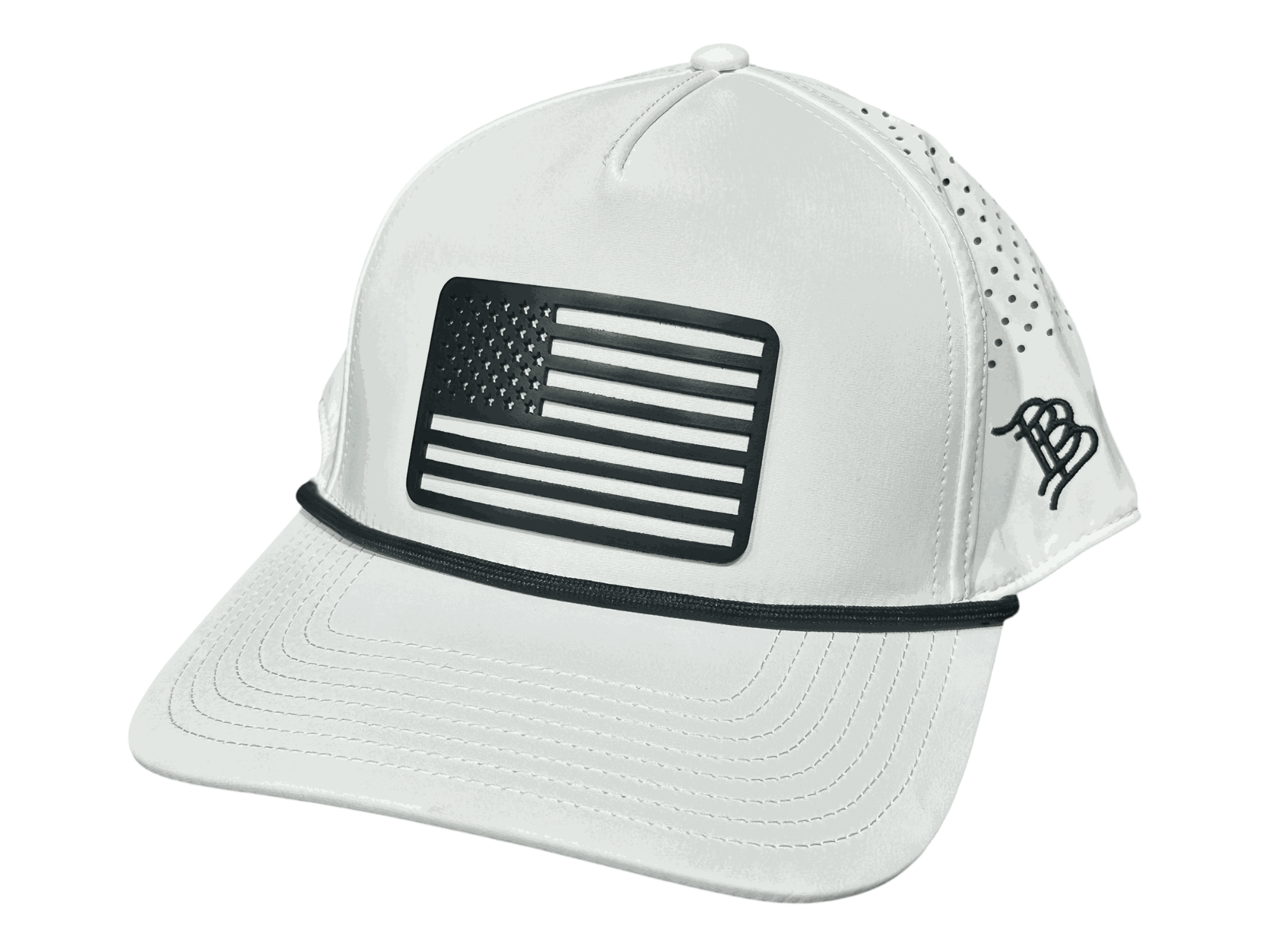 Midnight Flag Rope Hat Branded Bills Rope Hat - product image 2