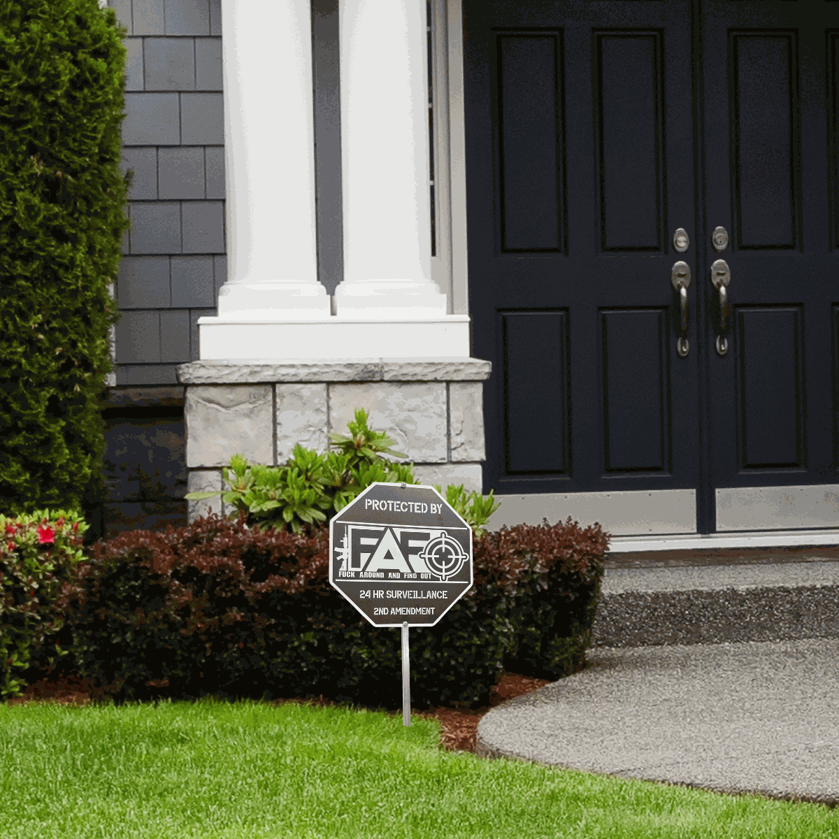 FAFO Security Sign