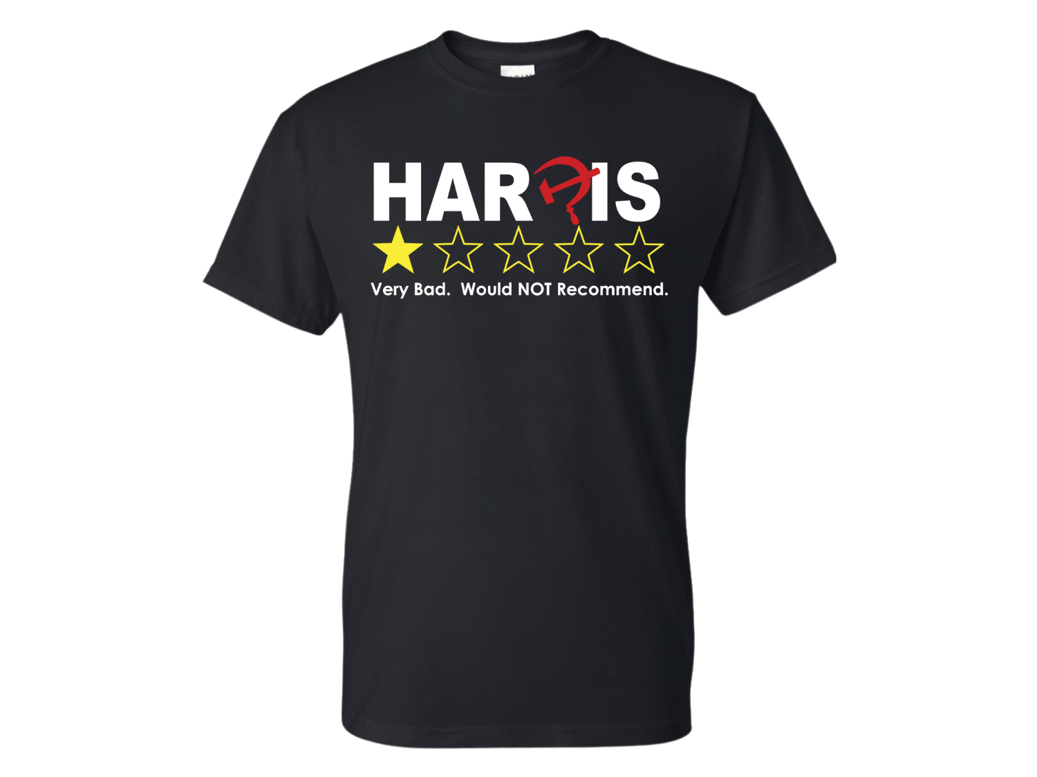 Would NOT Recommend Harris T-Shirt - DryBlend Moisture Wicking TShirt Funny Shirt Adult Tee Genx - F5 Custom Designs
