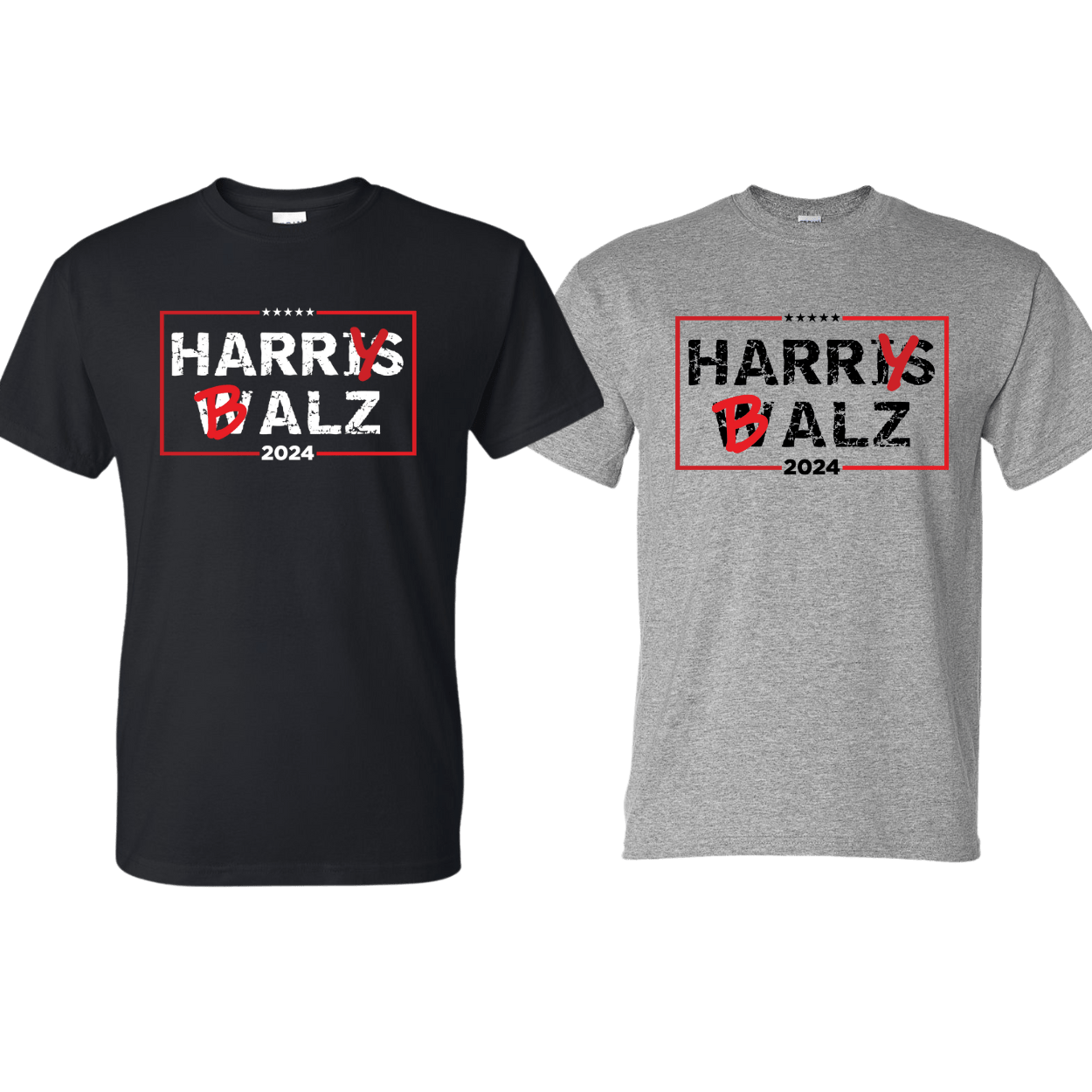 Harry Balz 2024 T-Shirt - DryBlend Moisture Wicking TShirt Funny Shirt Adult Tee Genx - F5 Custom Designs