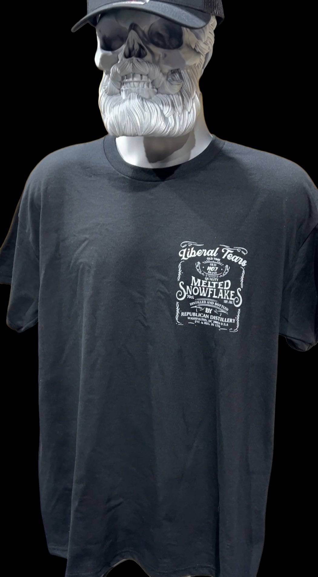 Liberal Tears Melted Snowflakes T-Shirt DryBlend Moisture Wicking High Quality TShirt Funny Shirt AdultTShirt - F5 Custom Designs