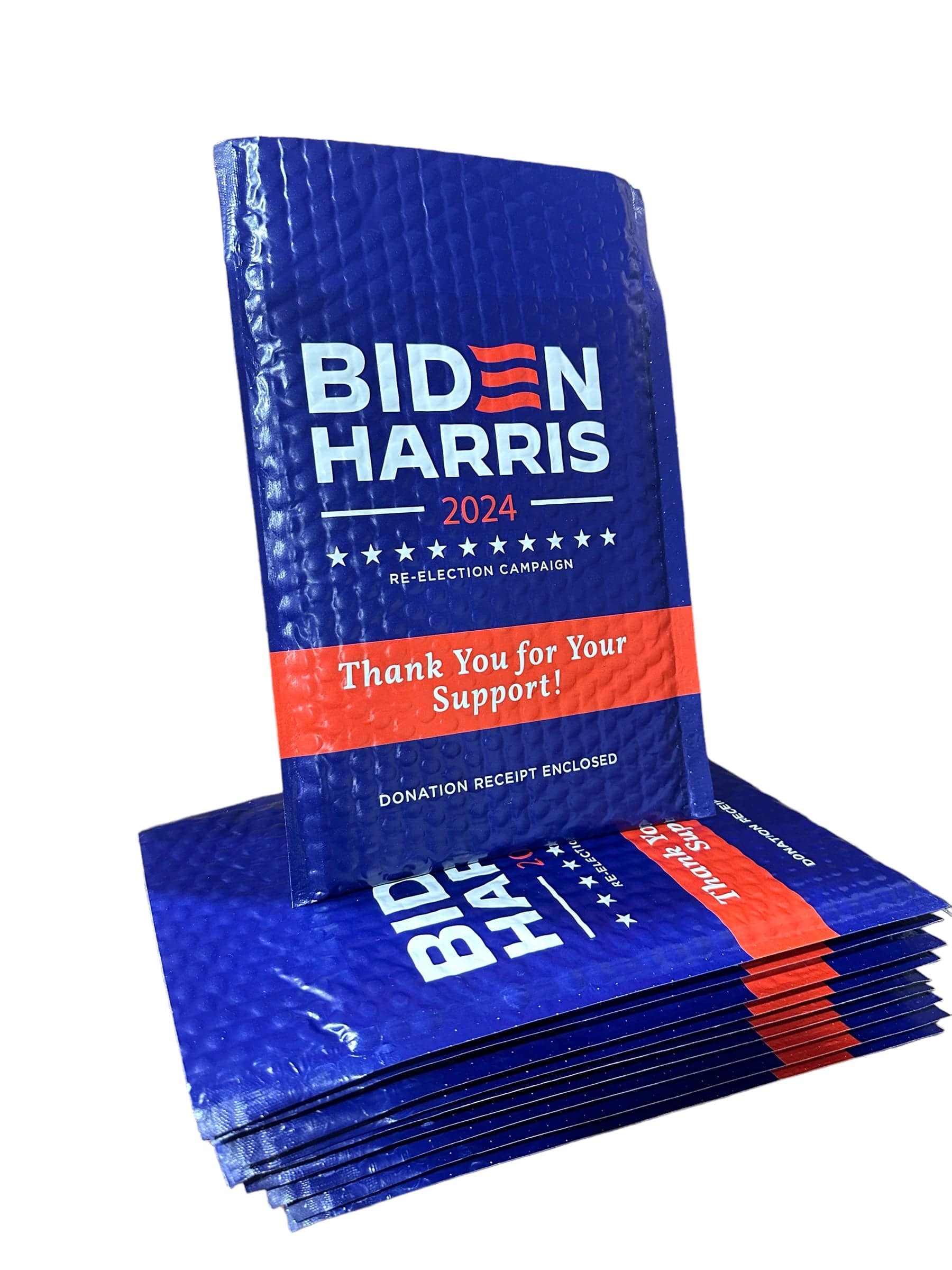 Prank Biden Harris 2024 Donation Package Letter Receipt Sent 100% Anonymous Funny Adult Humor - F5 Custom Designs