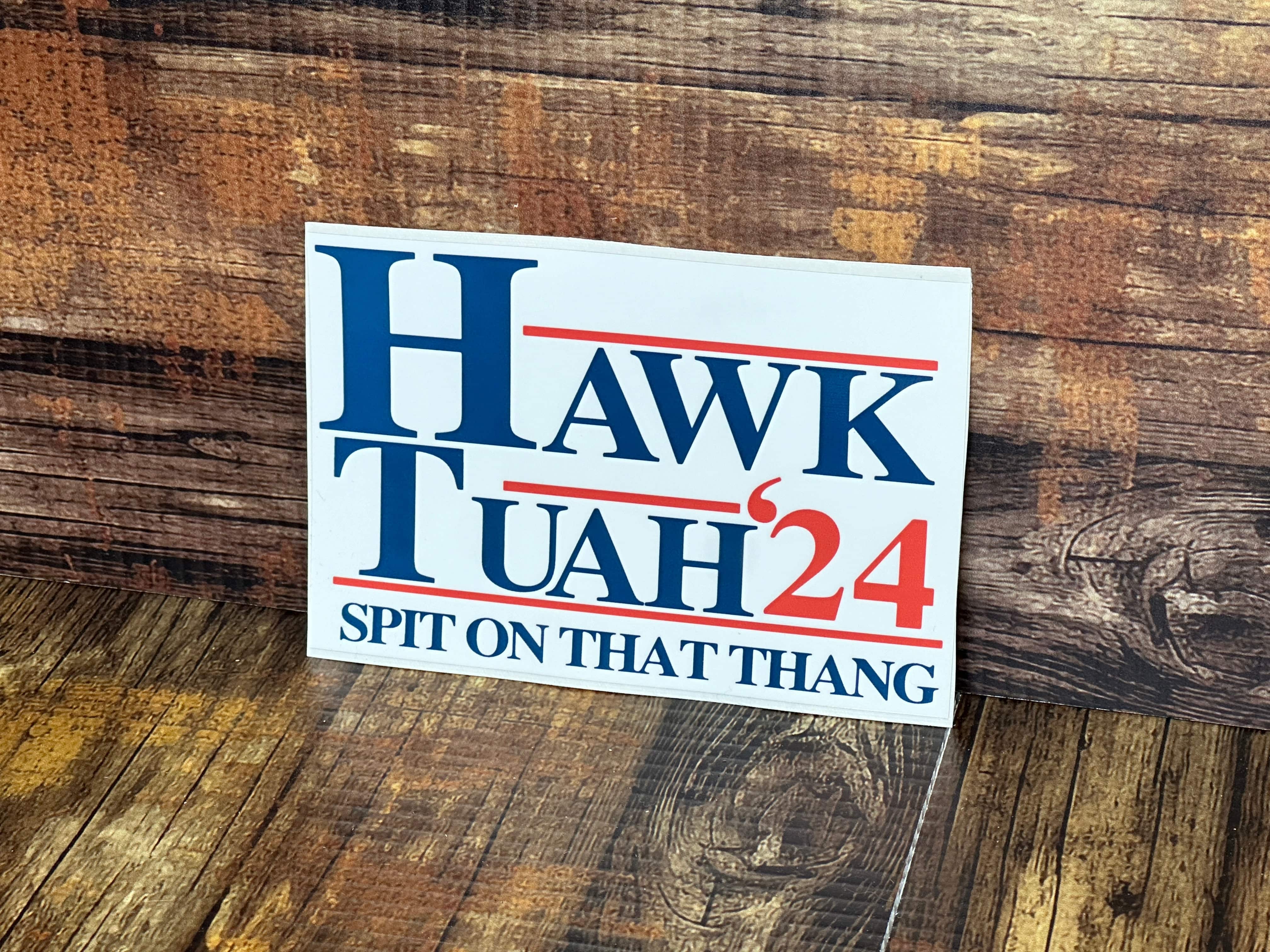 Hawk Tuah Spit on That Thang Sticker Funny Decal, Adult Humor Premium Quality Decal Best Selling Stickers - F5 Custom Designs