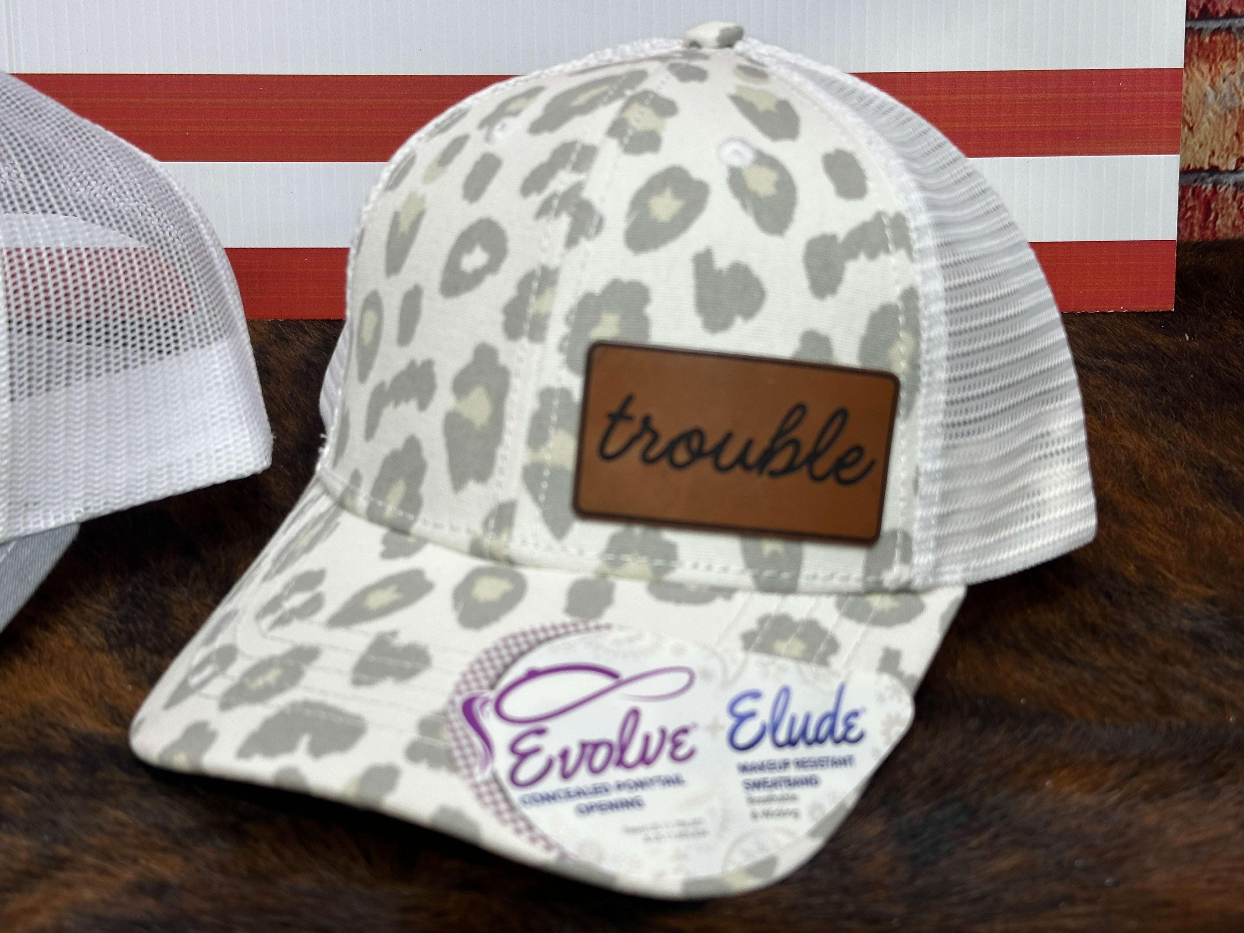 Trouble Follows Hat Richardson 112 Couples Matching Hat Set His Hers