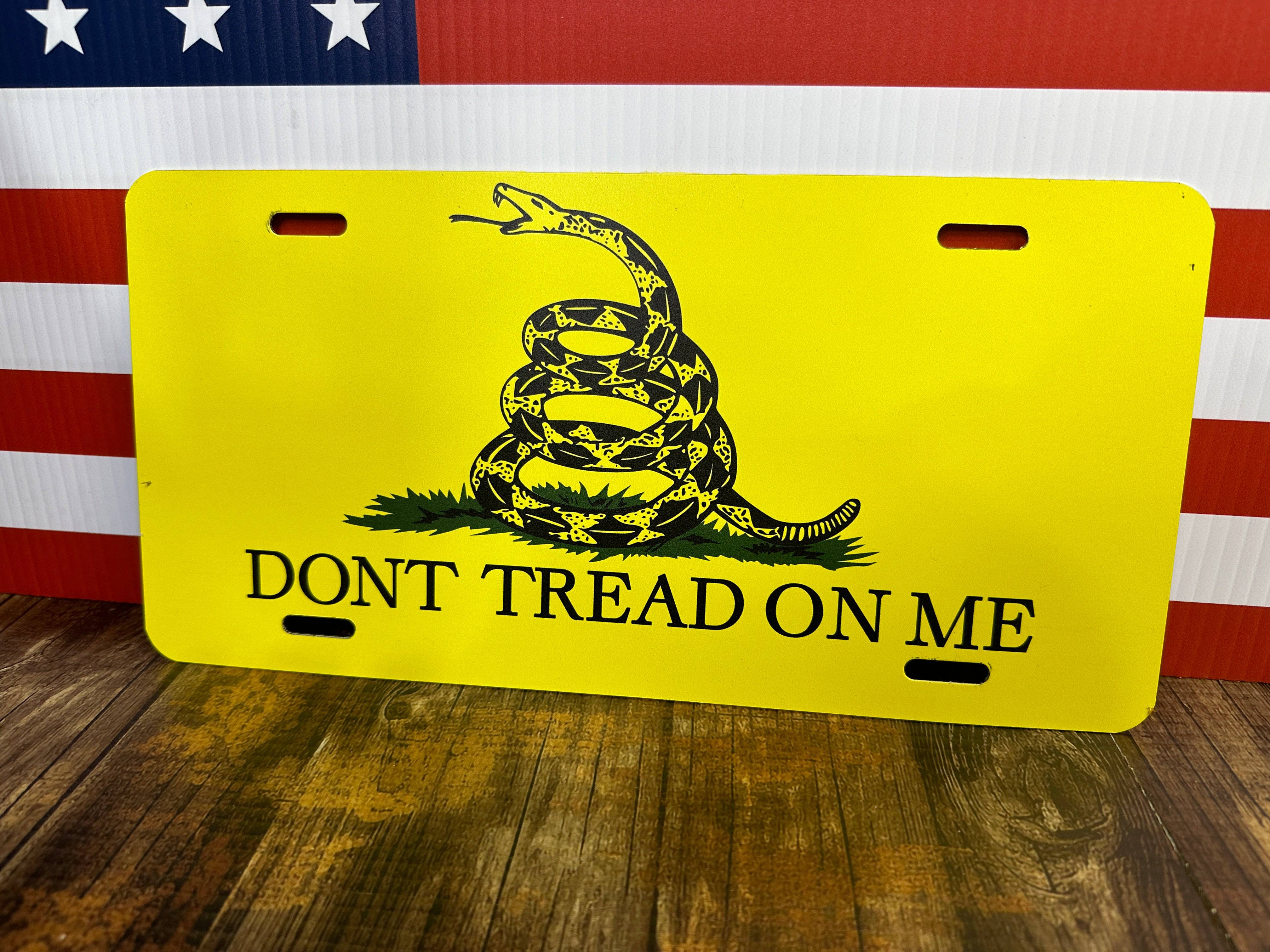 Custom License Plate Aluminum UV Printed Premium Quality Standard Size Funny License Plate - F5 Custom Designs