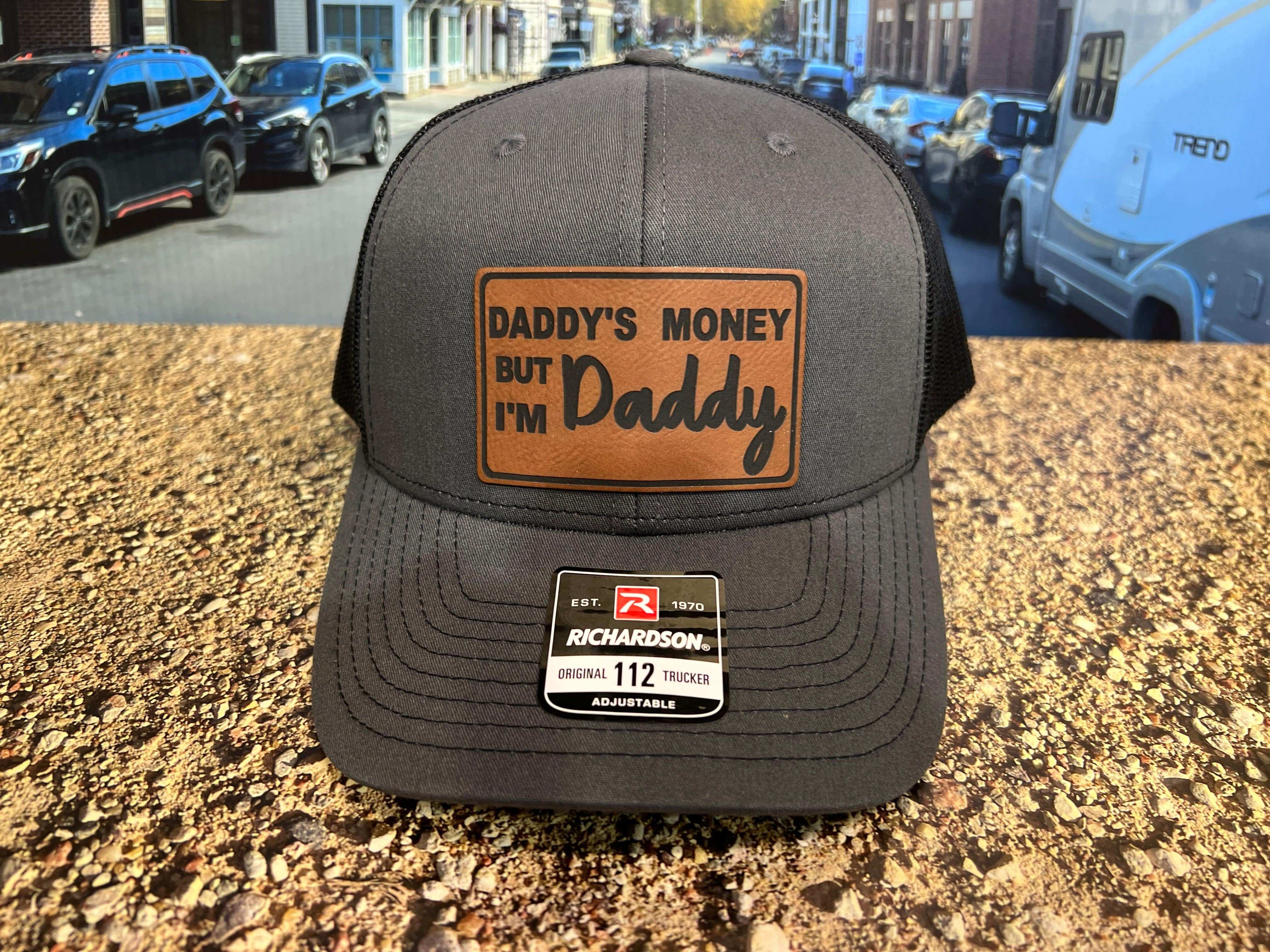 Daddy's Money Hat Richardson 112 Trucker Hat with Snapback - F5 Custom Designs