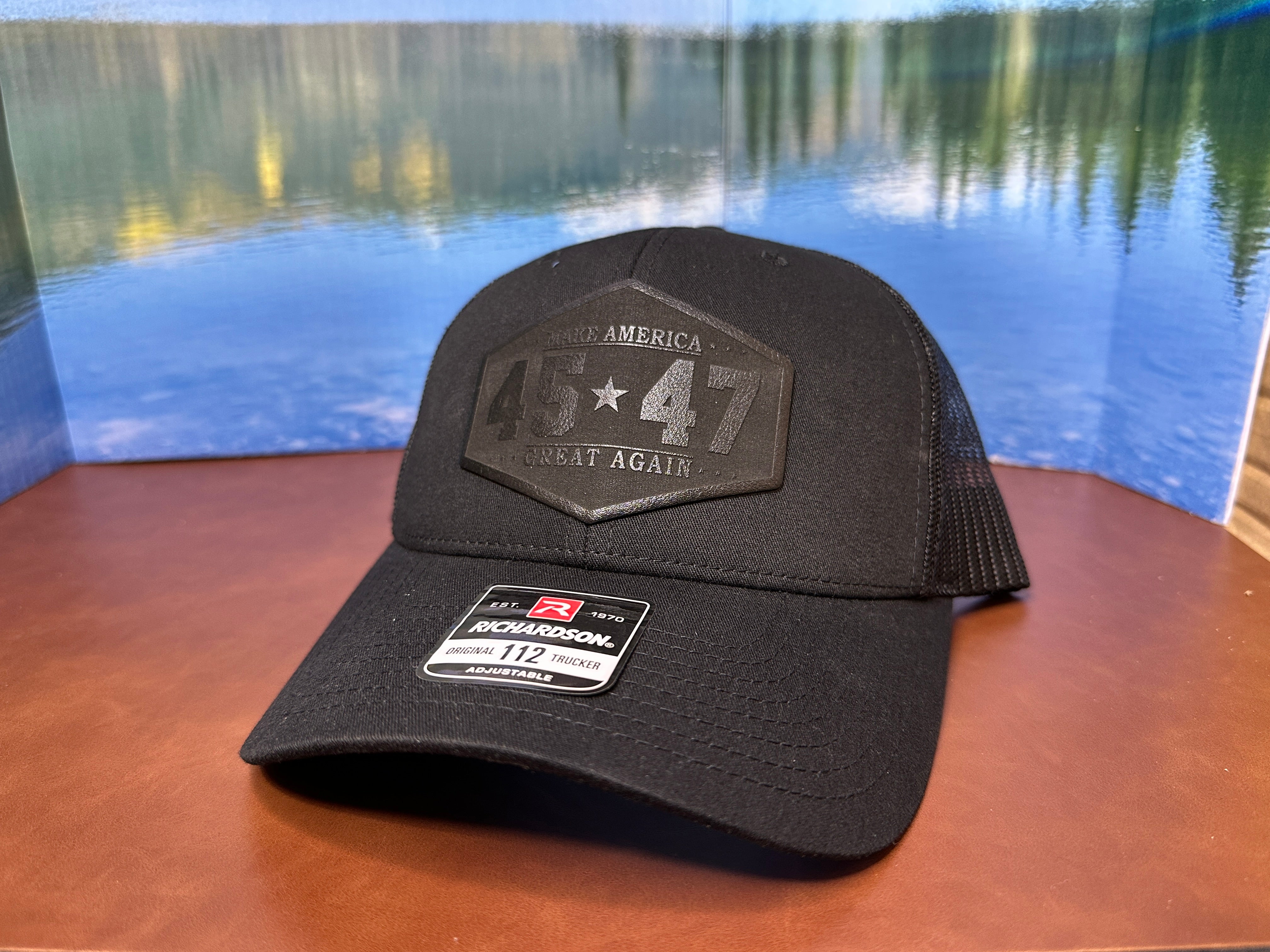 TRUMP 45 47 Patch Hat