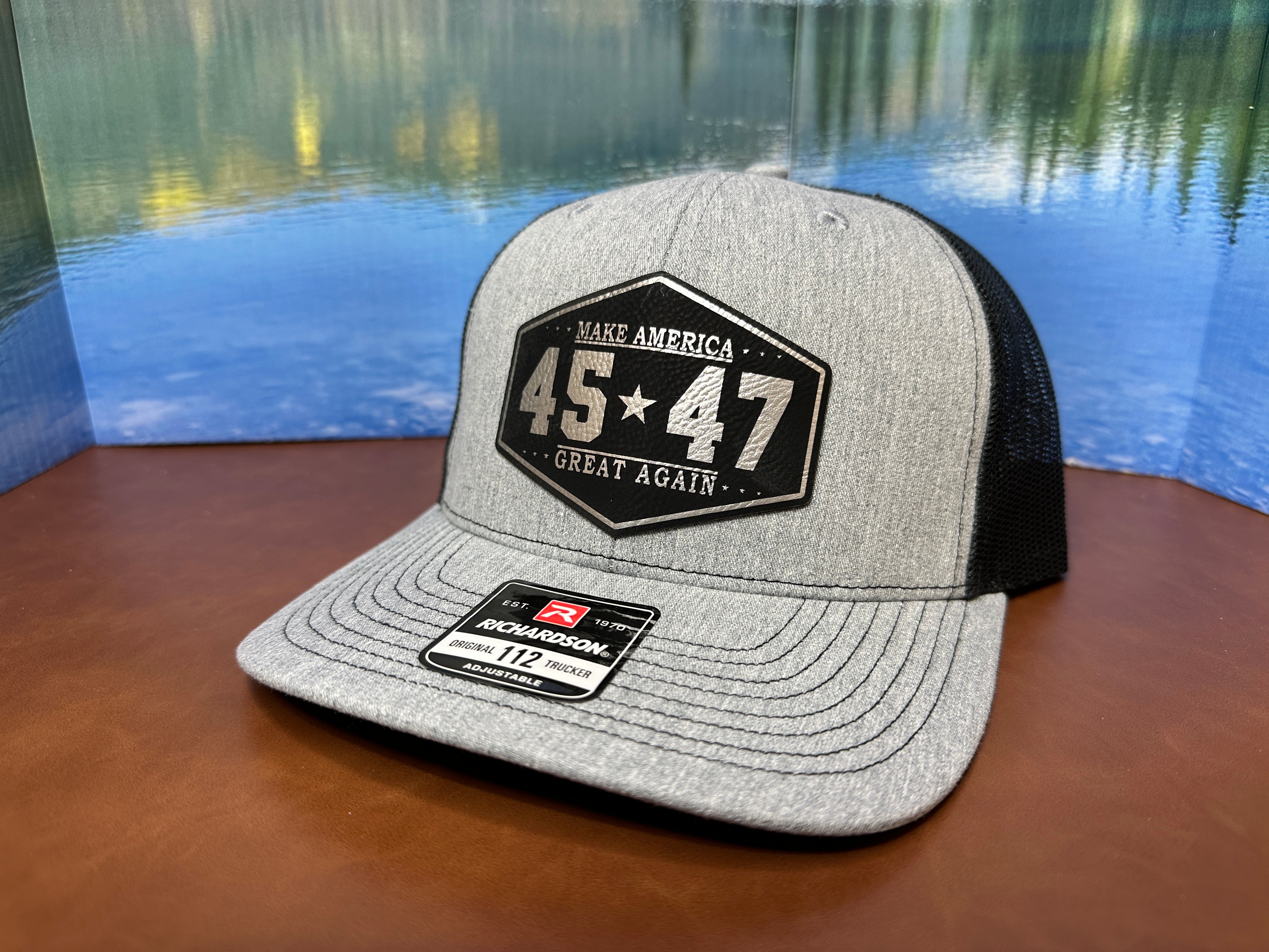 TRUMP 45 47 Patch Hat