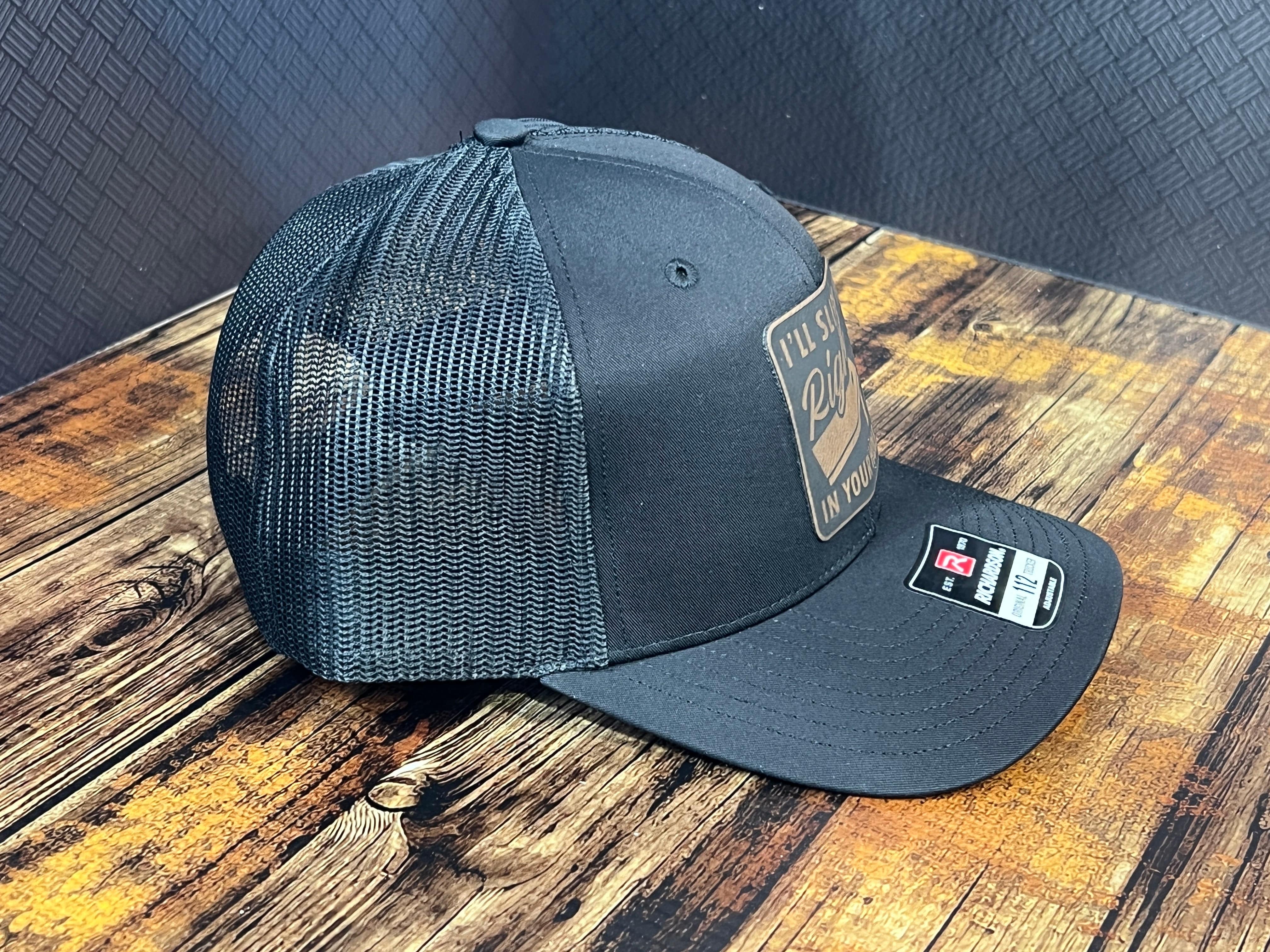 Cornhole Funny Patch on a Richardson 112 Trucker Hat Baseball Cap Summer Winter - F5 Custom Designs