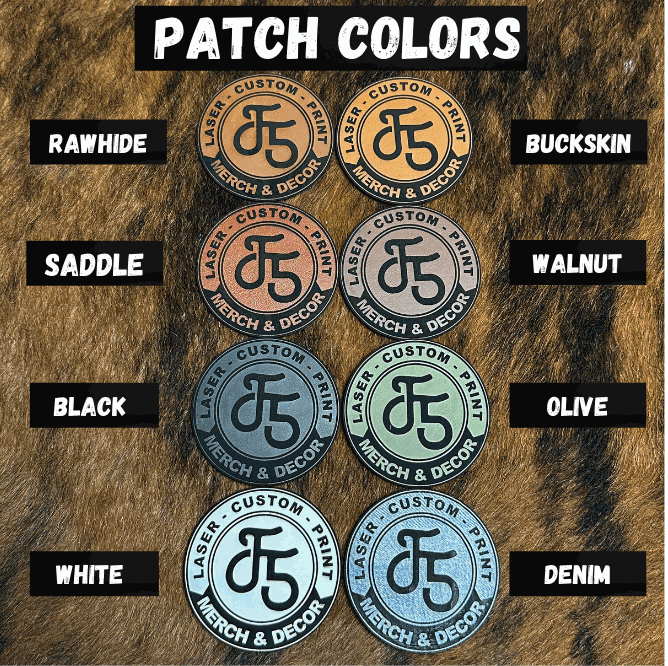 Laser Engraved Patch for Hats or Gear