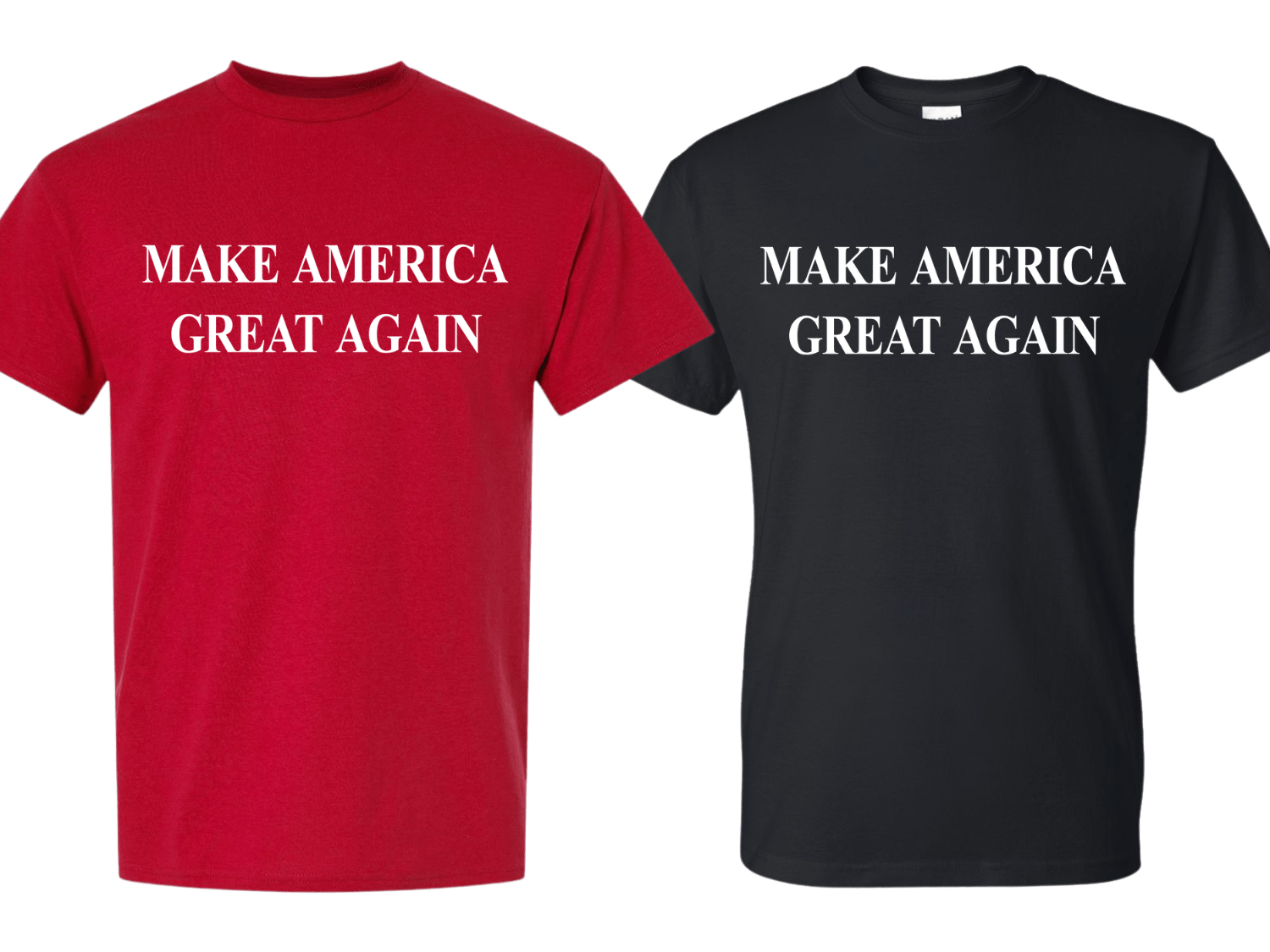 Make America Great Again T-Shirt DryBlend moisture-wicking patriotic adult tee