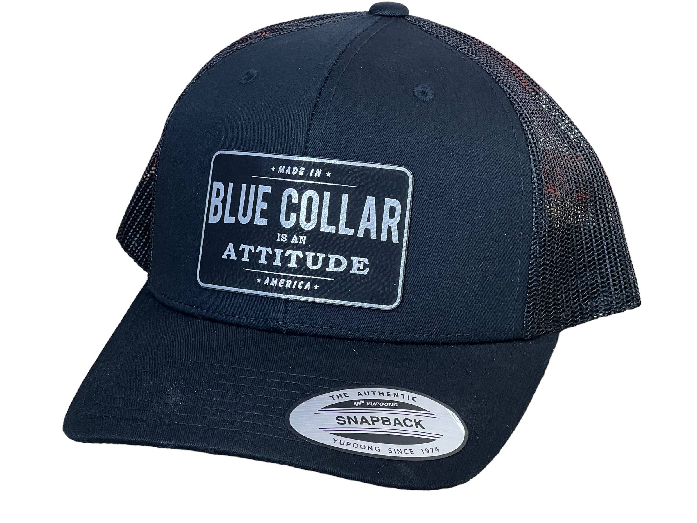 Blue Collar Mindset Snapback Richardson 112 or Yupoong Classic - F5 Custom Designs