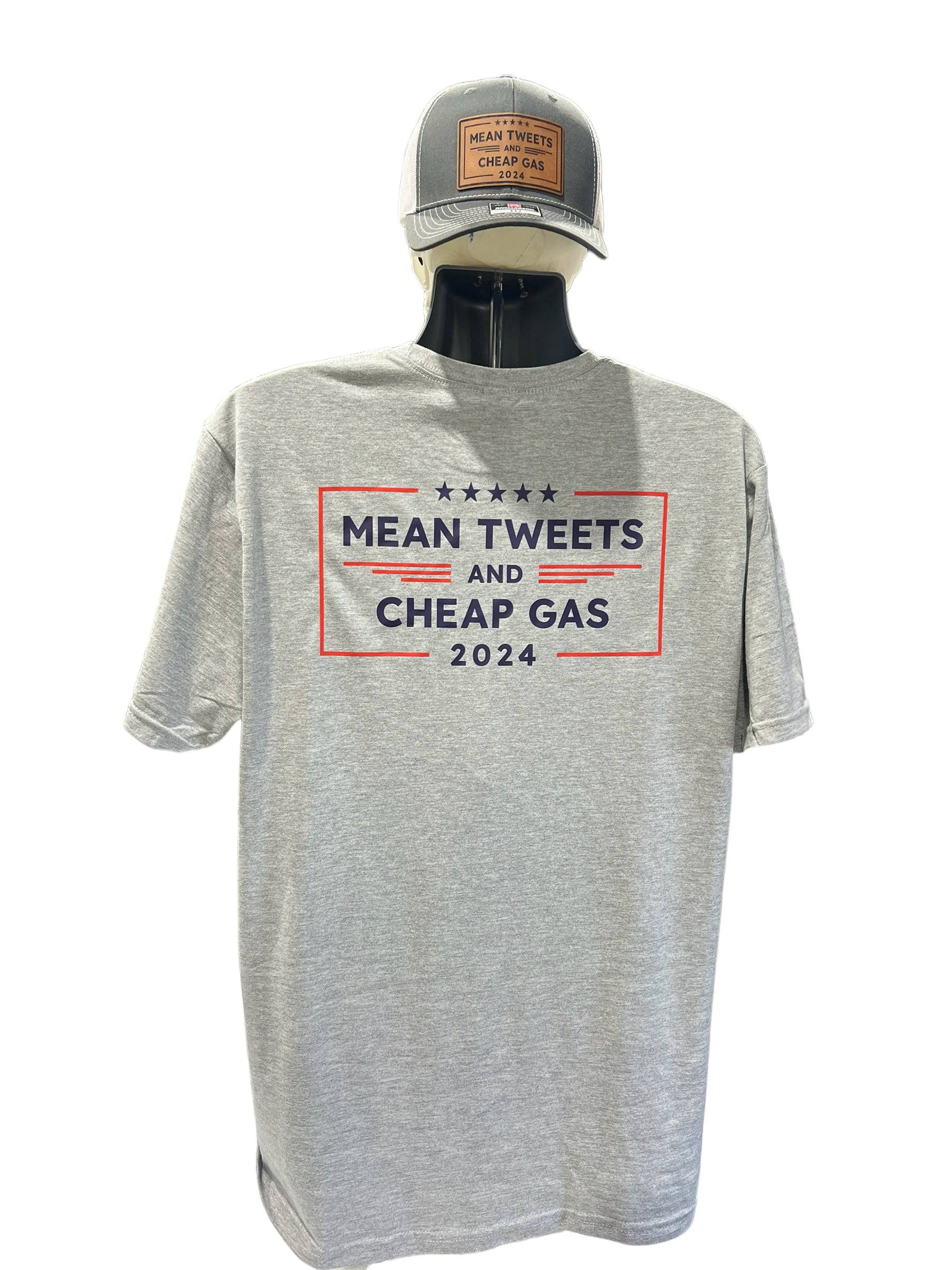 Mean Tweets Cheap Gas T-Shirt - DryBlend Moisture Wicking High Quality TShirt Funny Shirt Unisex shirt - F5 Custom Designs
