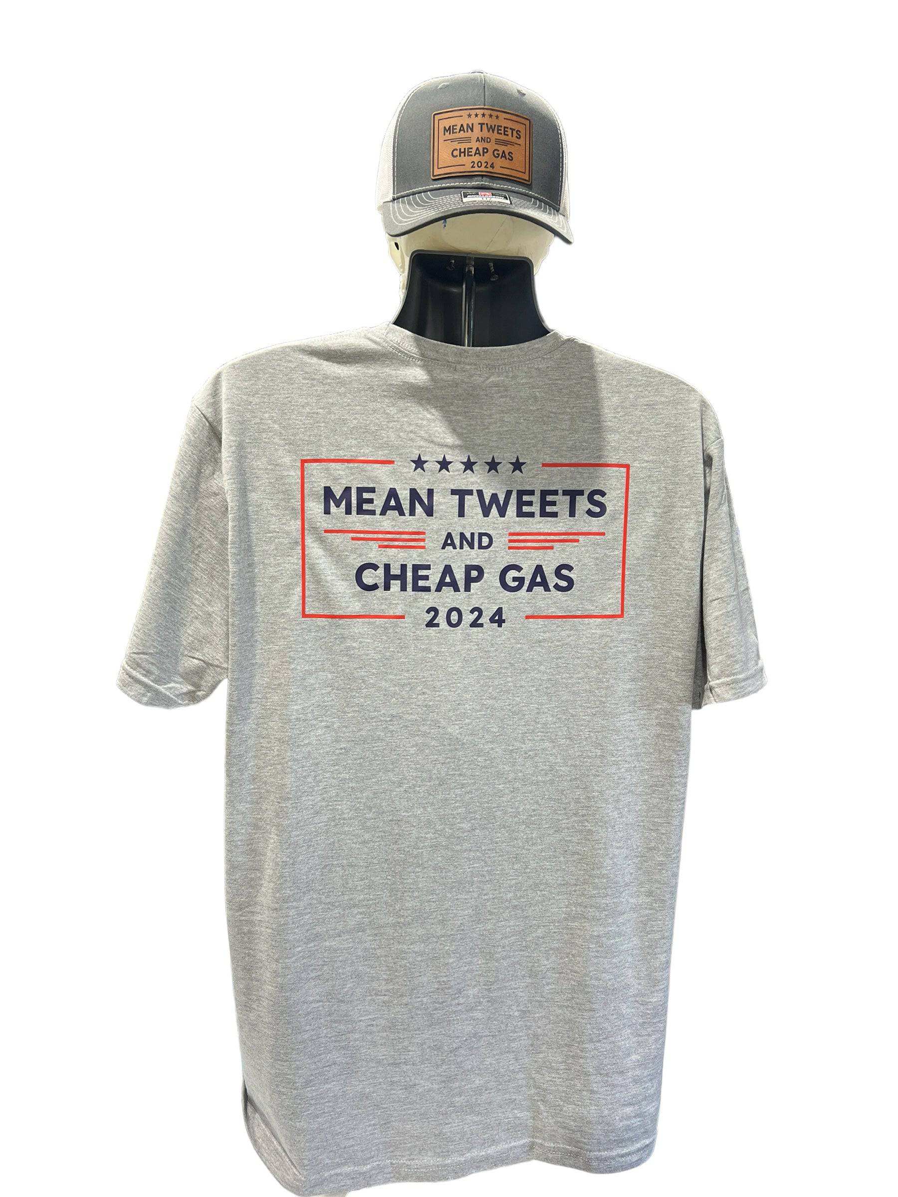 Mean Tweets Cheap Gas T-shirt DryBlend moisture-wicking unisex funny shirt