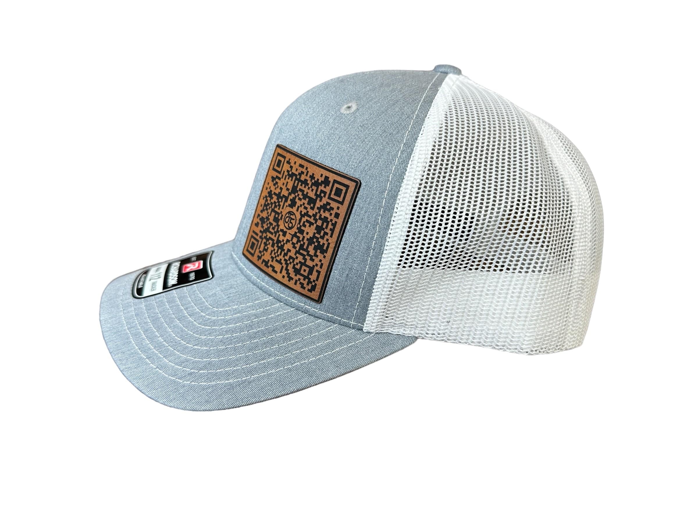 QR Code FJB Hat 2024 Trucker Hat Premium Leatherette Patch on Richardson 112 Trucker Ha Funny Hat GenX Hat Adult Hat Best Selling Hat - F5 Custom Designs