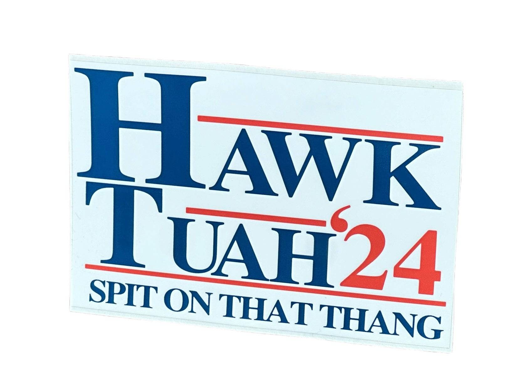 Hawk Tuah Spit on That Thang Sticker Funny Decal, Adult Humor Premium Quality Decal Best Selling Stickers - F5 Custom Designs