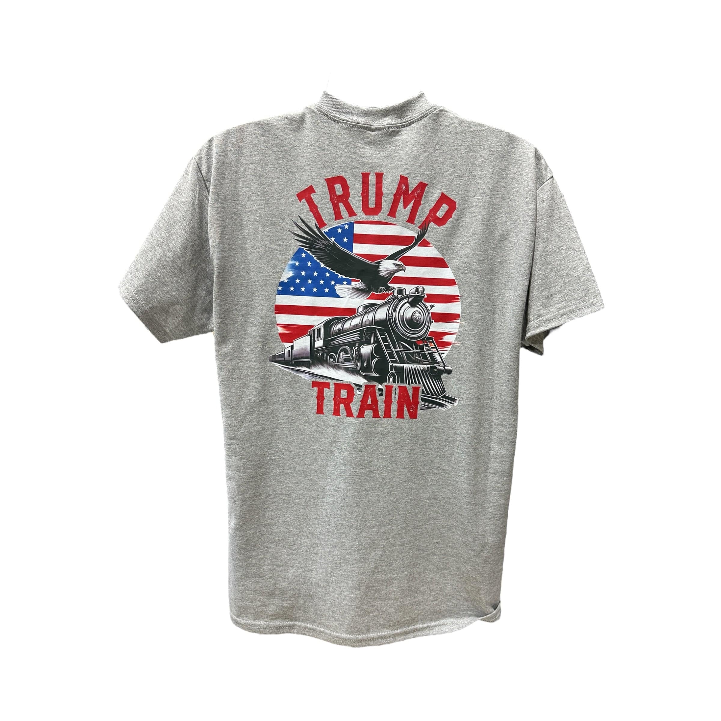 Trump Train 2024 T-Shirt - DryBlend Moisture Wicking High Quality TShirt Funny Shirt Unisex shirt GenX Shirt - F5 Custom Designs