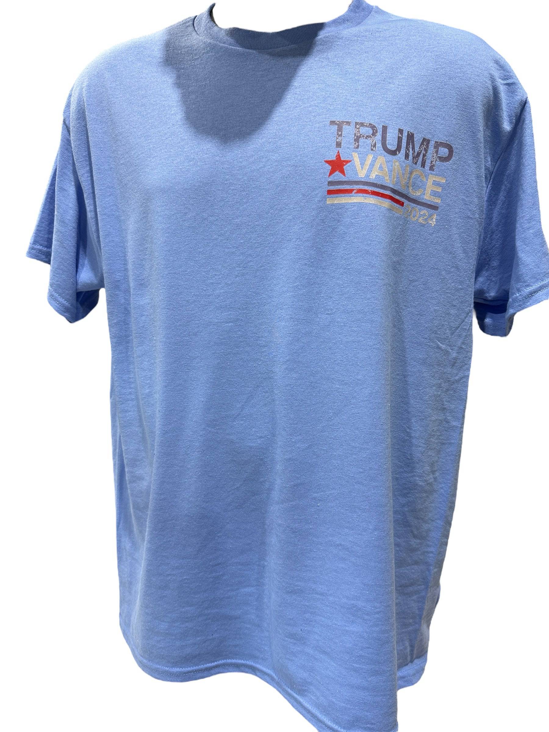 Trump Vance Vintage 2024 T-Shirt - DryBlend Moisture Wicking High Quality TShirt Funny Shirt Unisex shirt GenX Shirt - F5 Custom Designs
