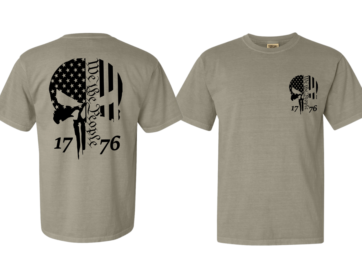 We The People 1776 T-Shirt Comfort Colors Premium Quality 100% Cotton T-shirt Adult Shirt - F5 Custom Designs