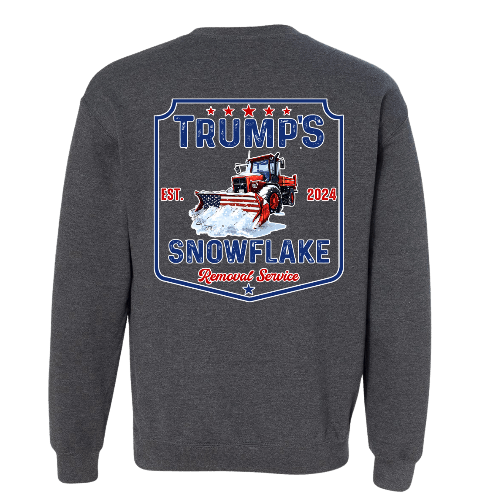 Trump Snowflake Removal Service 2024 vintage sweatshirt with humorous design