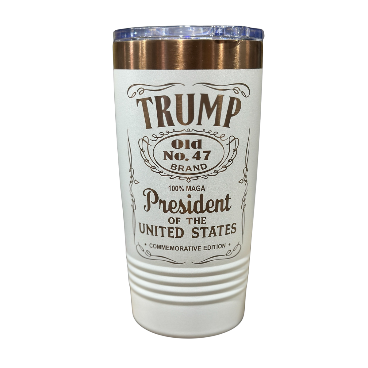Trump 47 Tumbler POTUS Commemorative 20 oz Stainless Tumbler Collectors Piece - F5 Custom Designs
