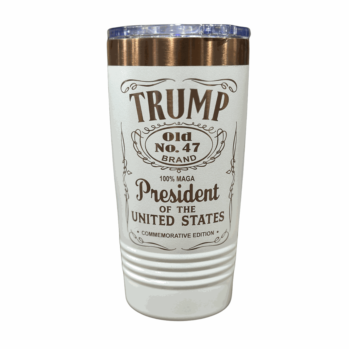 Trump 47 Tumbler POTUS Commemorative 20 oz Stainless Tumbler Collectors Piece - F5 Custom Designs
