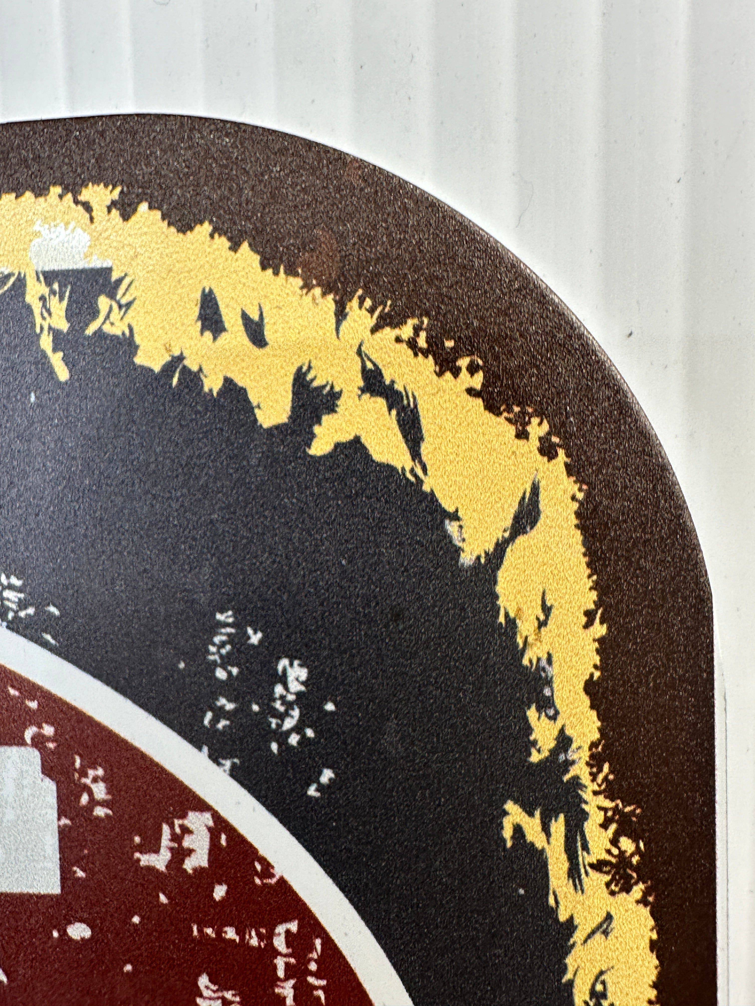 Rusty Beware Does Not Play Well with Liberals Sign Aluminum UV Printed Premium Quality Funny Signs, Yard Art - F5 Custom Designs