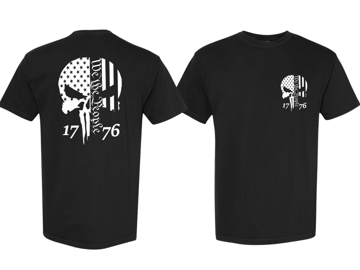 We The People 1776 T-Shirt Comfort Colors Premium Quality 100% Cotton T-shirt Adult Shirt - F5 Custom Designs