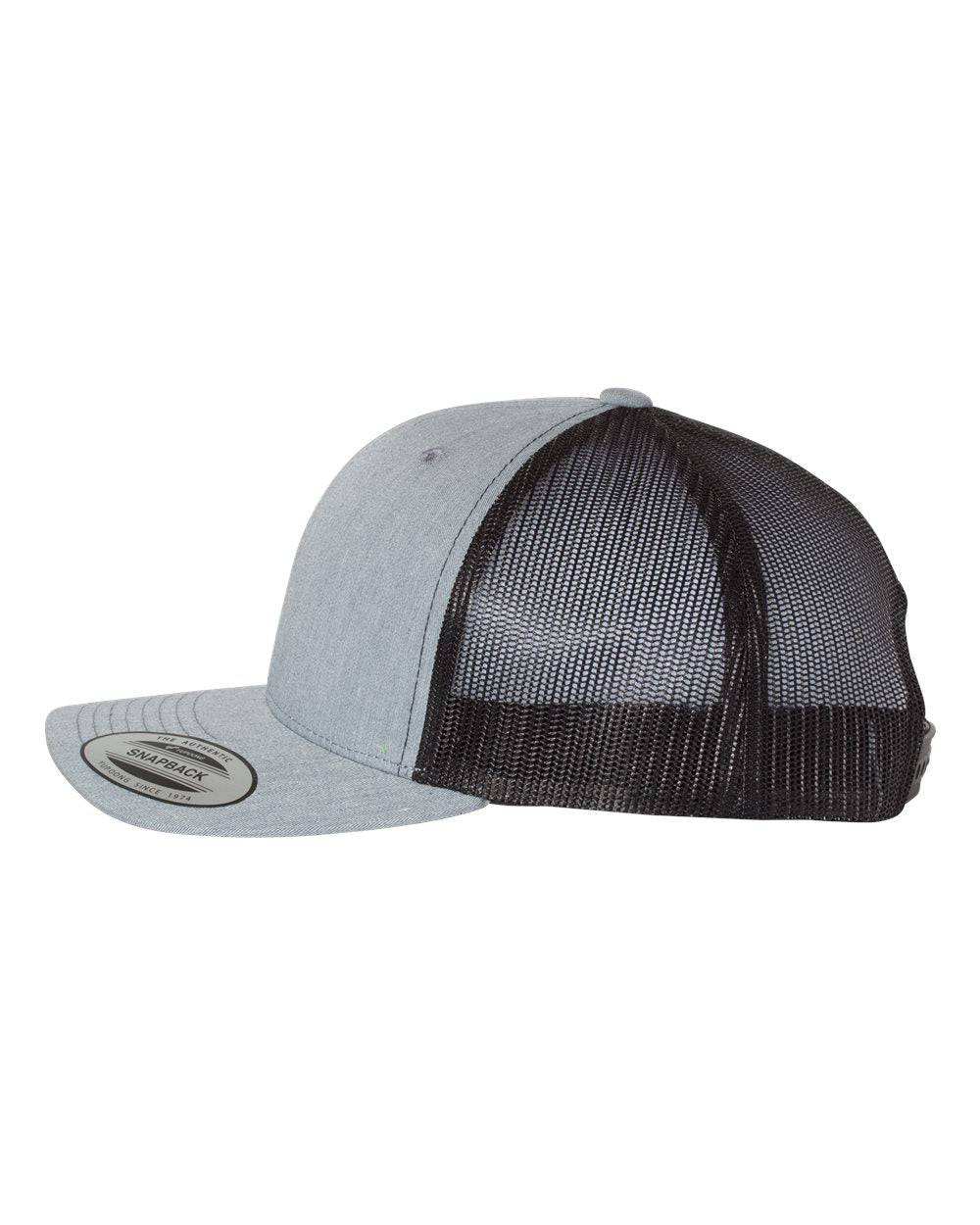 ADHD Hat with Custom Patch Made with Premium Leatherette on a Richardson 112 or Yupoong Classic Hat - F5 Custom Designs