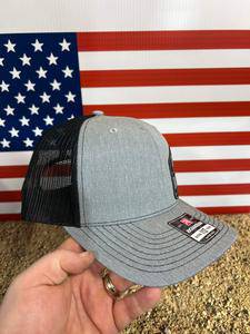 Dad in the Streets and Daddy in the Sheets Leatherette Patch on a Richardson 112 Trucker Hat Baseball Cap - F5 Custom Designs