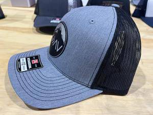 God is Greater Patch Hat on the Richardson 112 Trucker Snap Back Hat. - F5 Custom Designs