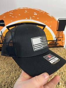 Faith Family Freedom Hat with a Premium Leatherette Patch! Richardson 112 Trucker Hat Baseball Cap Summer Winter - F5 Custom Designs