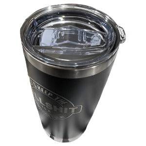 Hat + Beanie + 20 oz Tumbler Bundle - Keep The BS to a minimum Patch on a Richardson 112 Trucker Hat - F5 Custom Designs