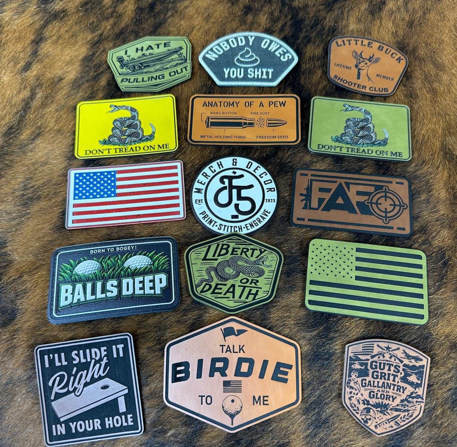 Stock Patch Designs