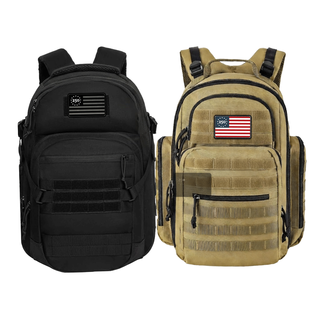 Morale Patches on durable leatherette with vibrant full-color graphics for hats and gear