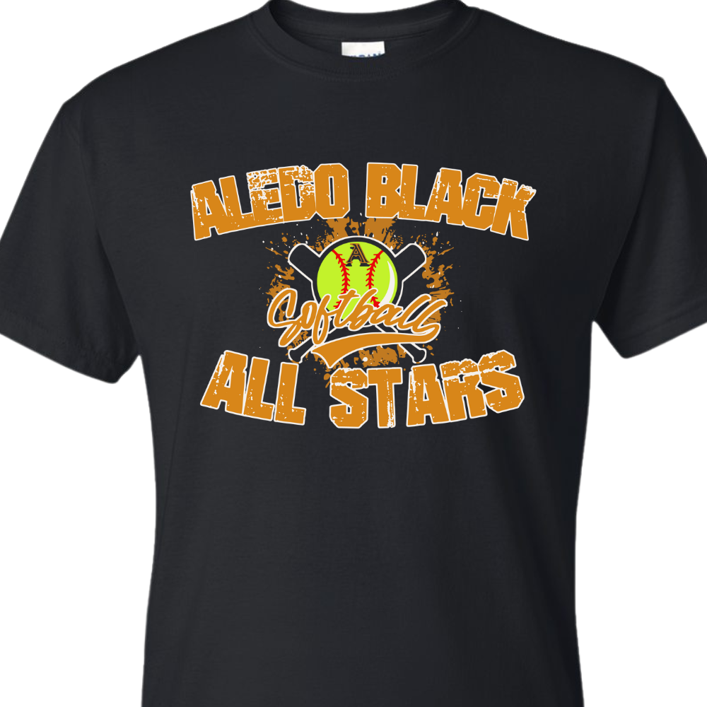 Aledo Black 8u All Stars Gear