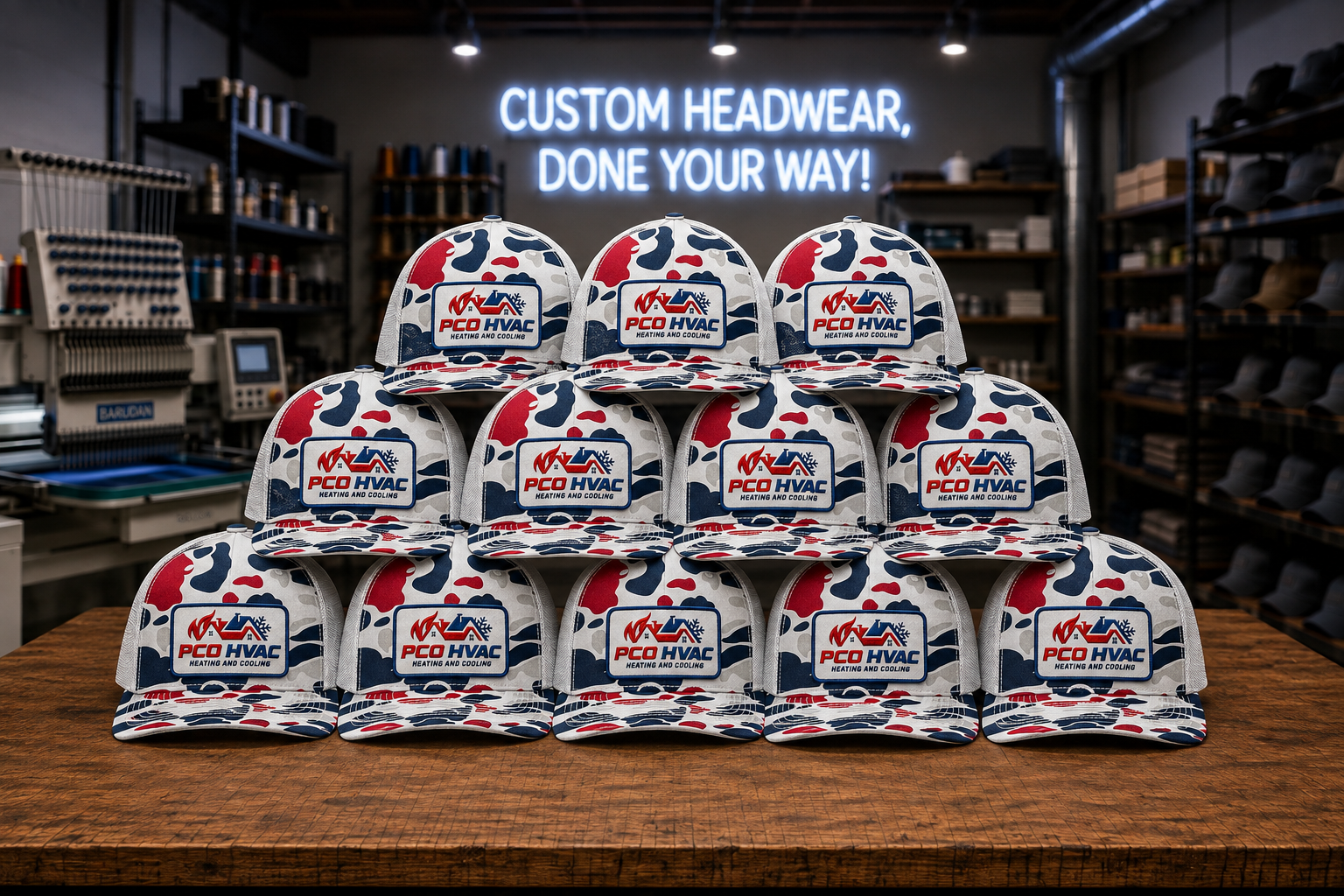 Bulk Custom Richardson 112 Patch Hats – Business & Crew Orders